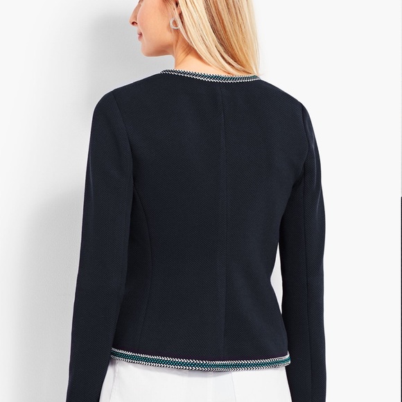 Talbots zipper front dress jacket , size 10 - Picture 3 of 10